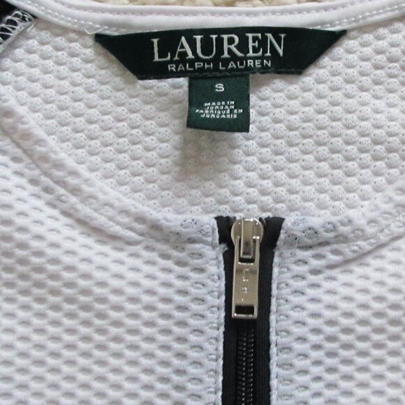 NWOT Women's Ralph Lauren Long-Sleeve Black & White Top & Barely Worn Top - Picture 4 of 13